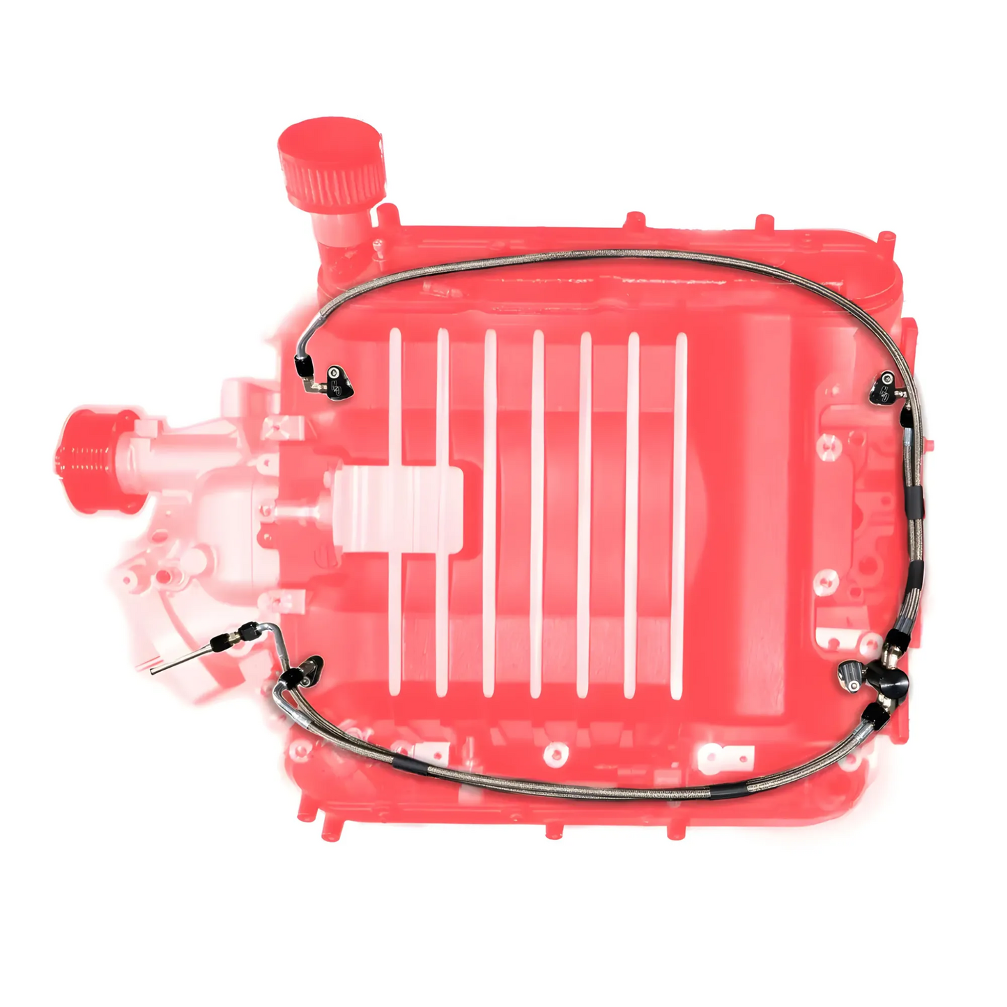 LSX Universal Steam Vent Kit – Stainless Steel Braided Hose