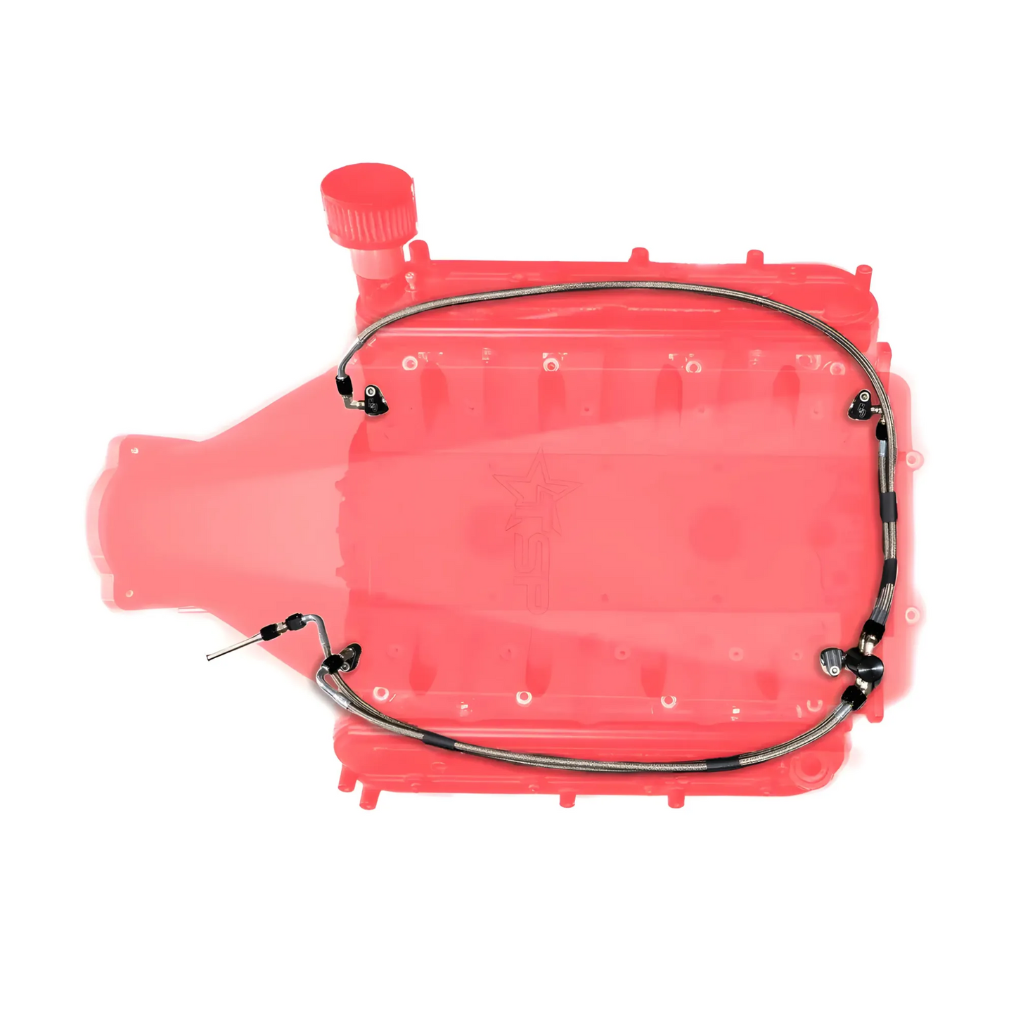 LSX Universal Steam Vent Kit – Stainless Steel Braided Hose