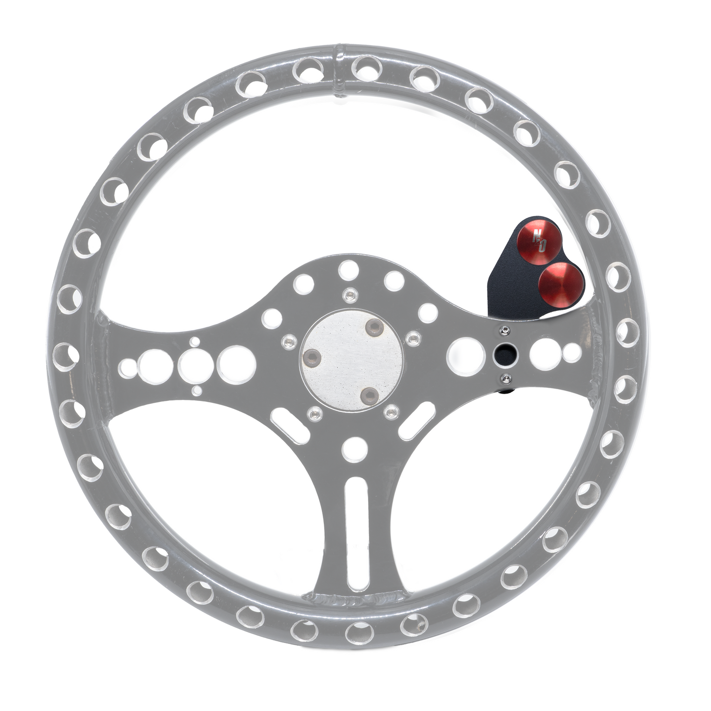Dual Push Button Steering Wheel Bracket - 2 On 1 Side