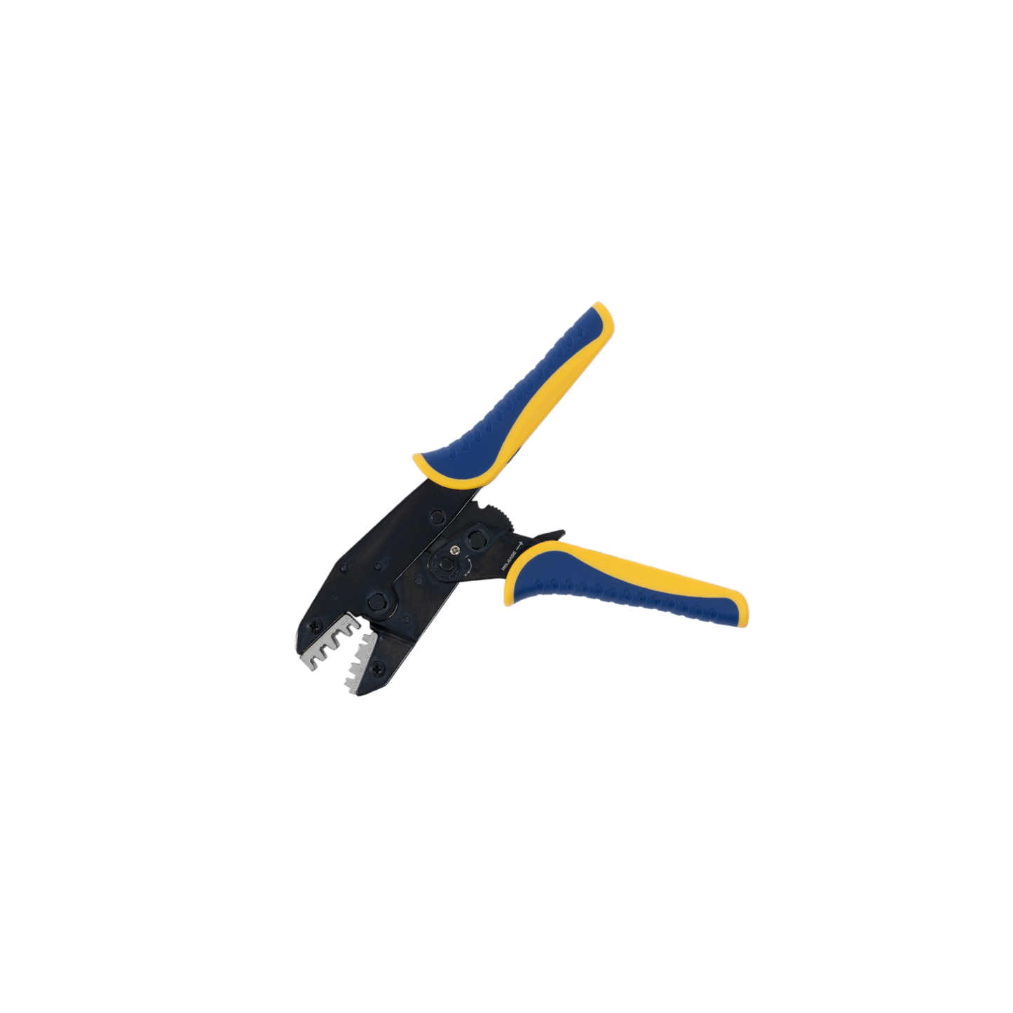 Ratchet Wire Crimper Tool for Non Insulated Open Barrel Wire Terminals - AWG 20-10