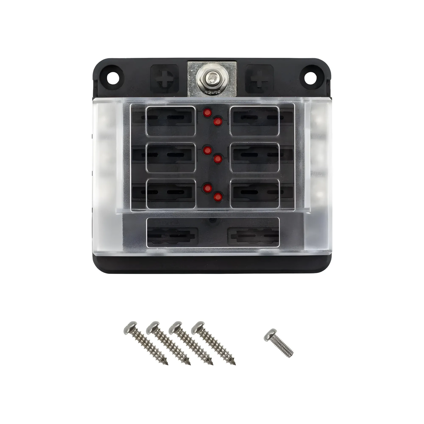 6-Way Powered LED Fuse Block