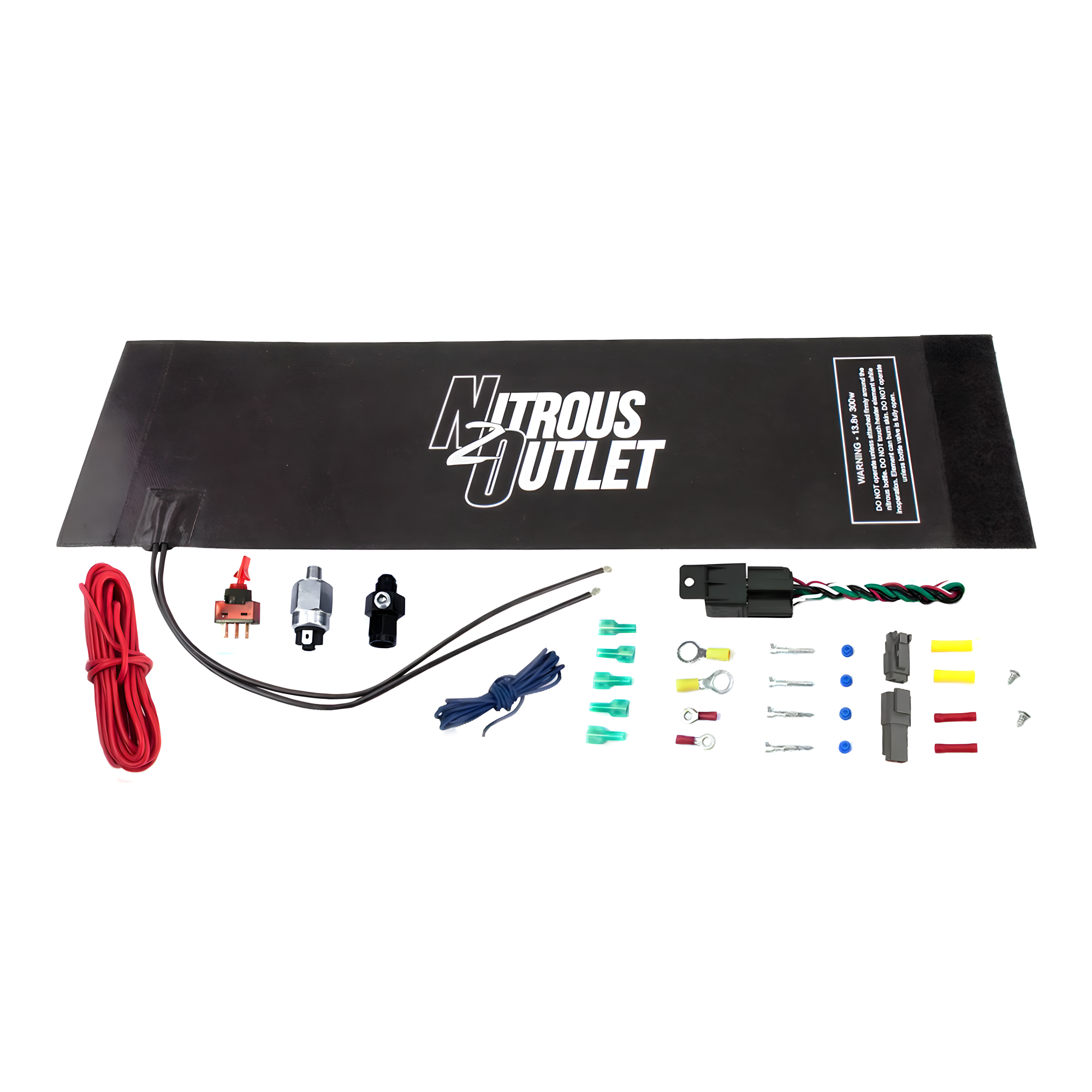 XSeries Nitrous Bottle Heater with Installation Accessories For 10/12