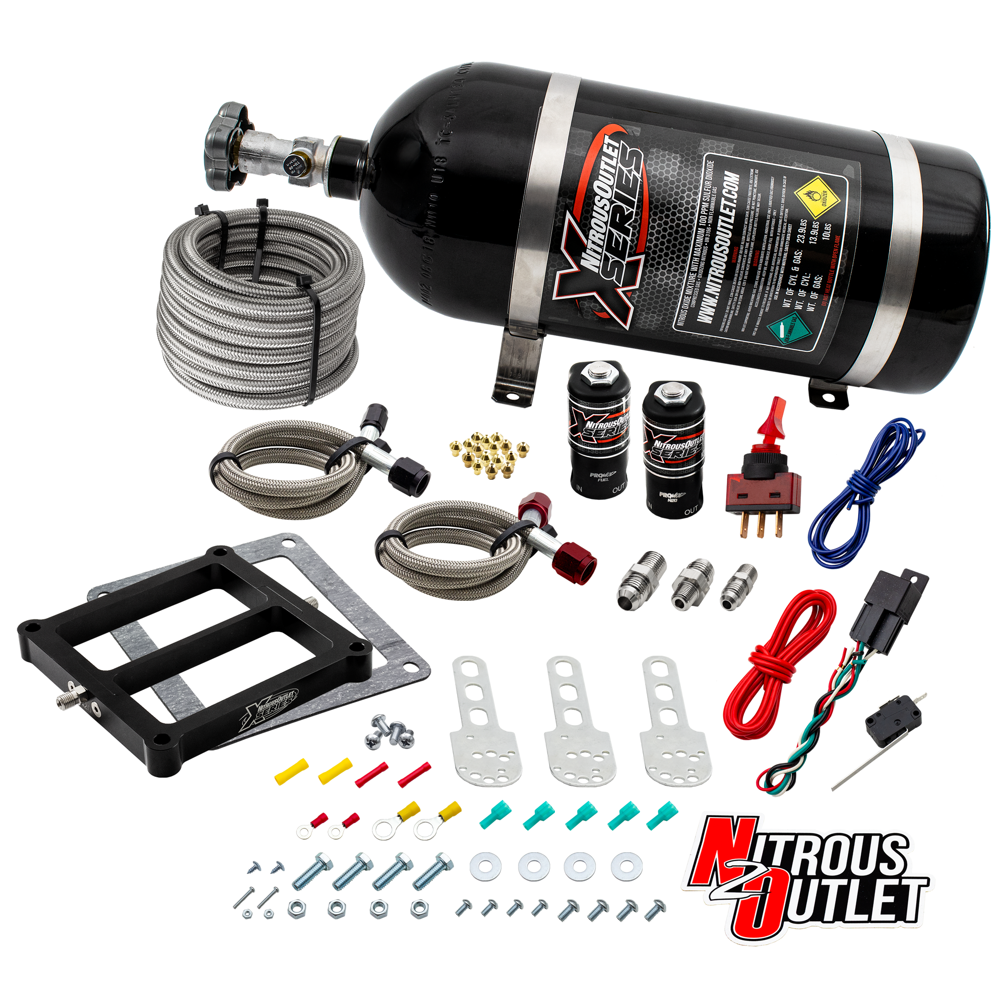 X-Series Weekend Warrior Wet 4500 Nitrous Plate System – Nitrous