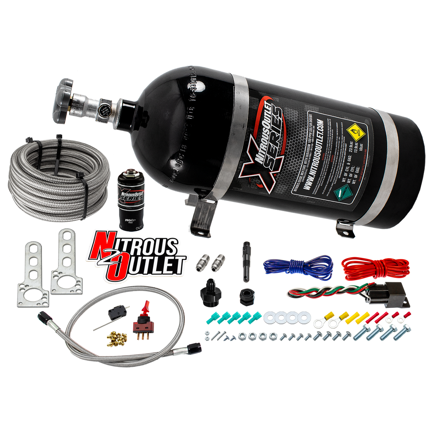 X-Series Single Nozzle Dry Nitrous System