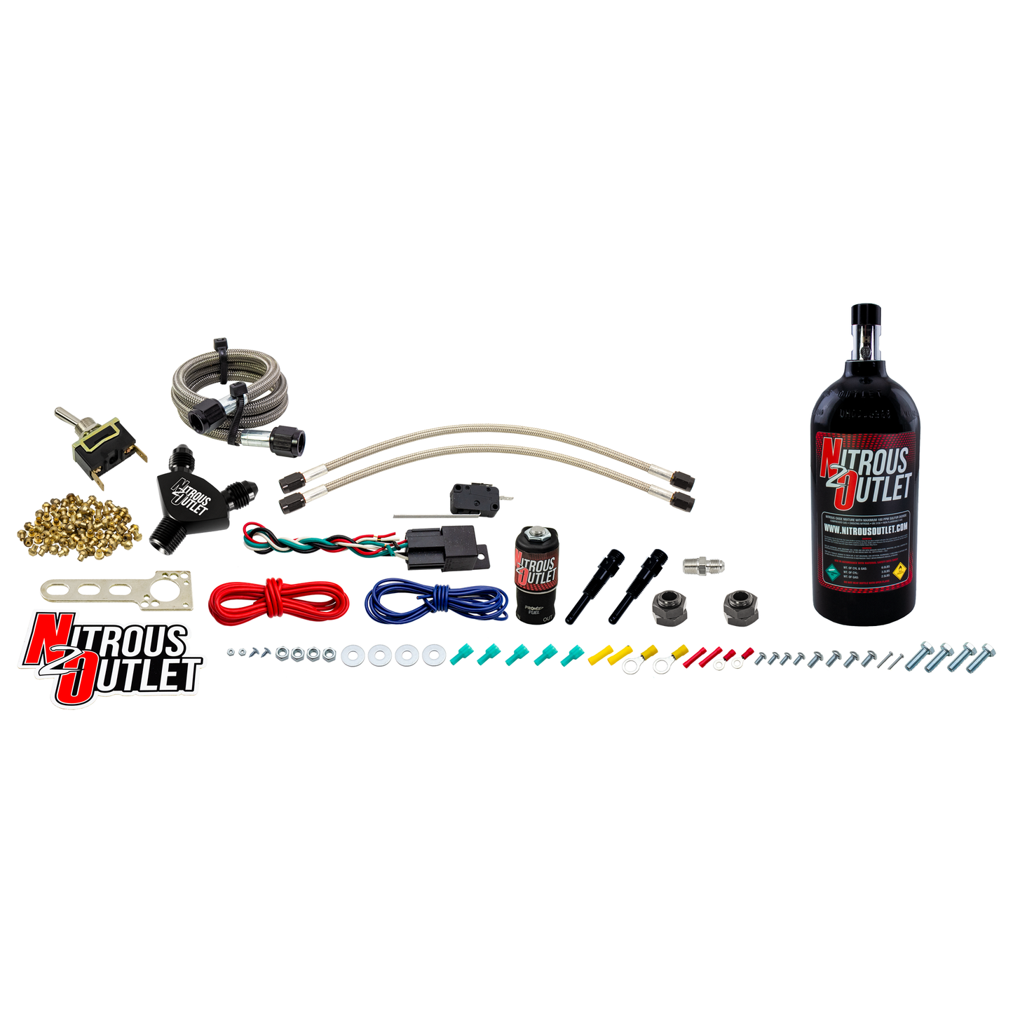 Powersports EFI Twin Cylinder Dry Nozzle System