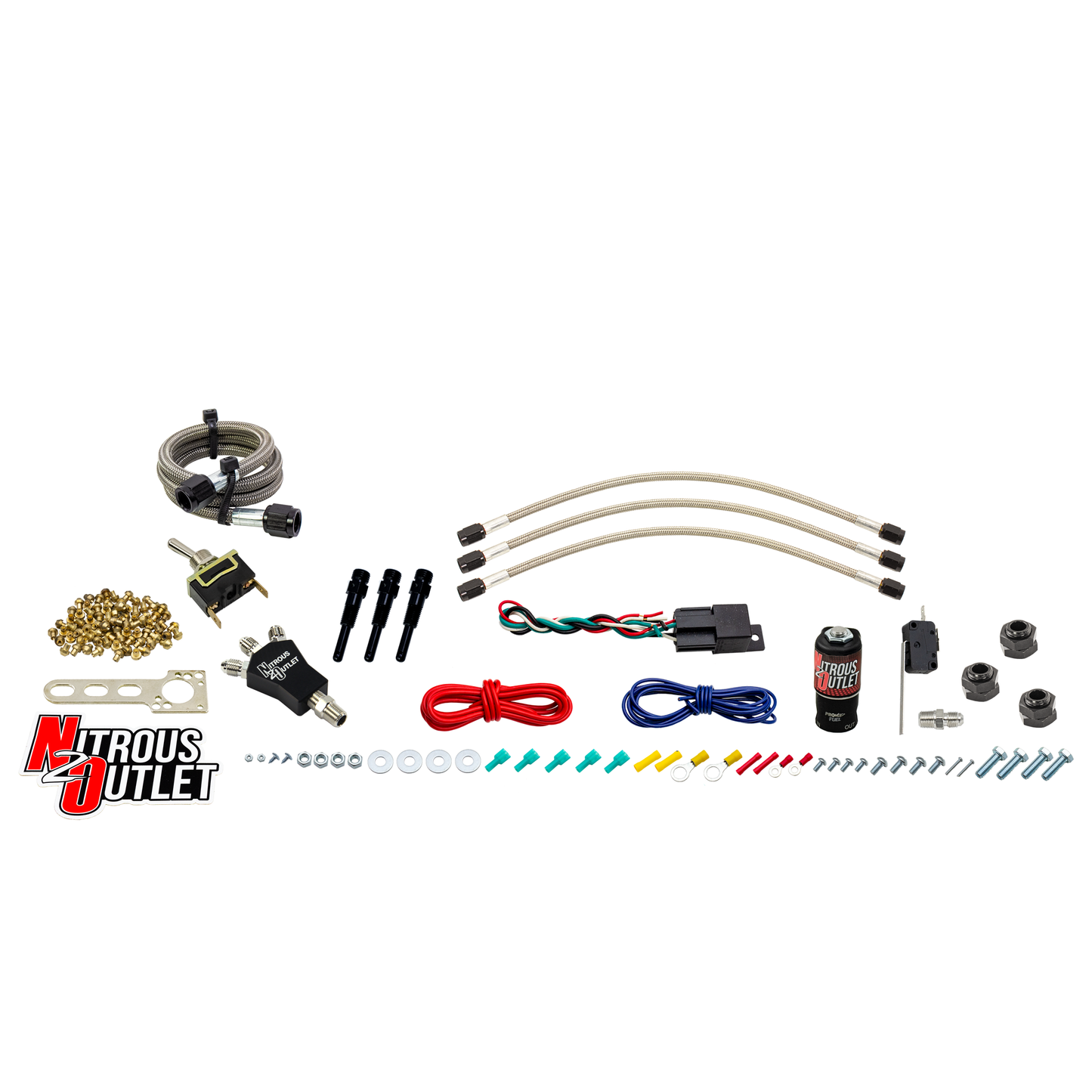 Powersports EFI Three Cylinder Dry Nozzle System