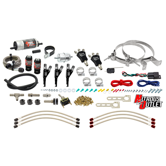 Powersports Carbureted Three Cylinder Nozzle System