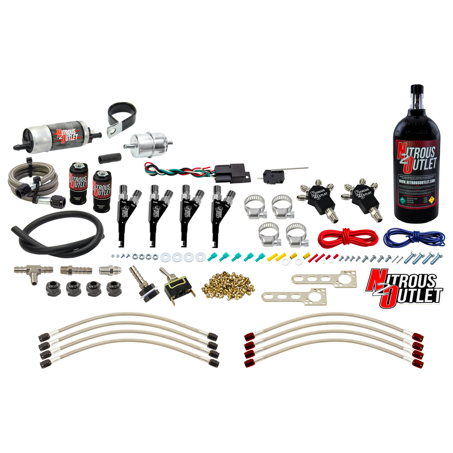 Four Cylinder Powersports Carbureted Nitrous Systems