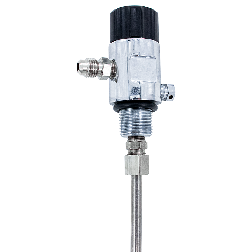 Powersports 2.5lb Nitrous Bottle Valve & Siphon Tube