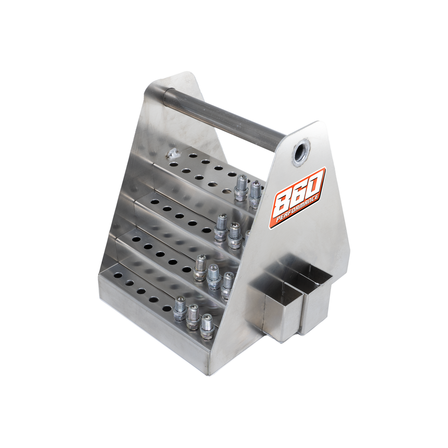 Spark Plug Caddy - Raw Finish