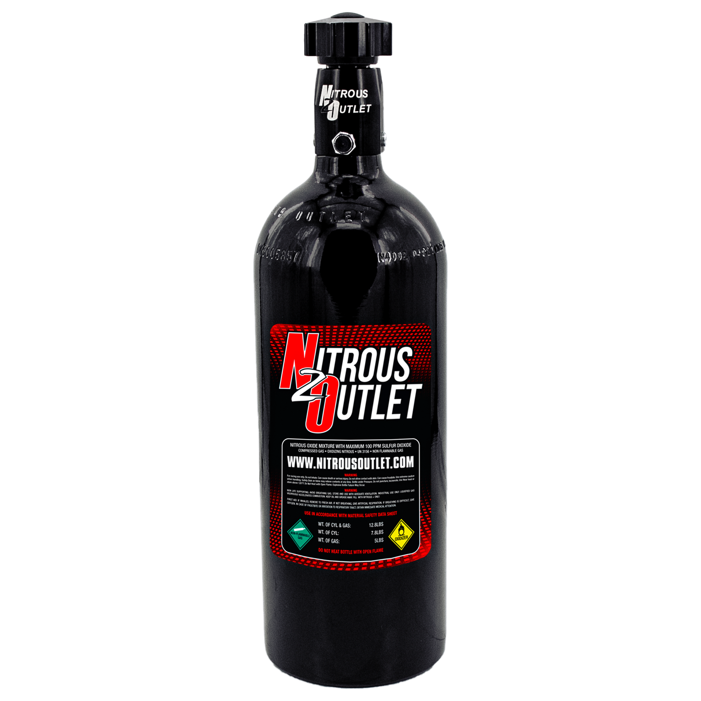 Powersports 5lb Nitrous Bottle