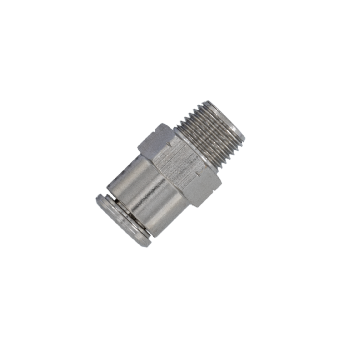 Flo Supply 1/4" Hose to 1/8 NPT" Male Straight Fitting