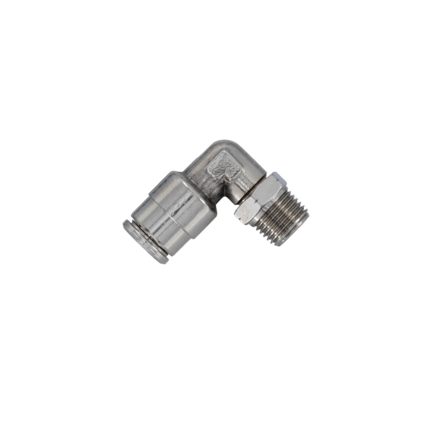 Flo Supply 1/4" Hose to 1/8 NPT" Male Swivel Elbow Fitting