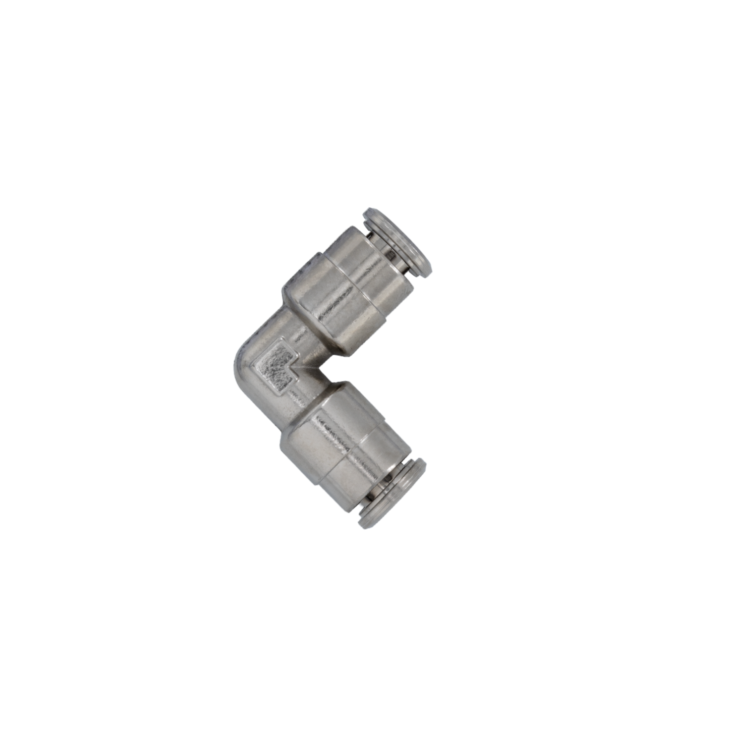 Flo Supply 1/4" Hose to 1/4" Hose 90° Elbow Union Fitting