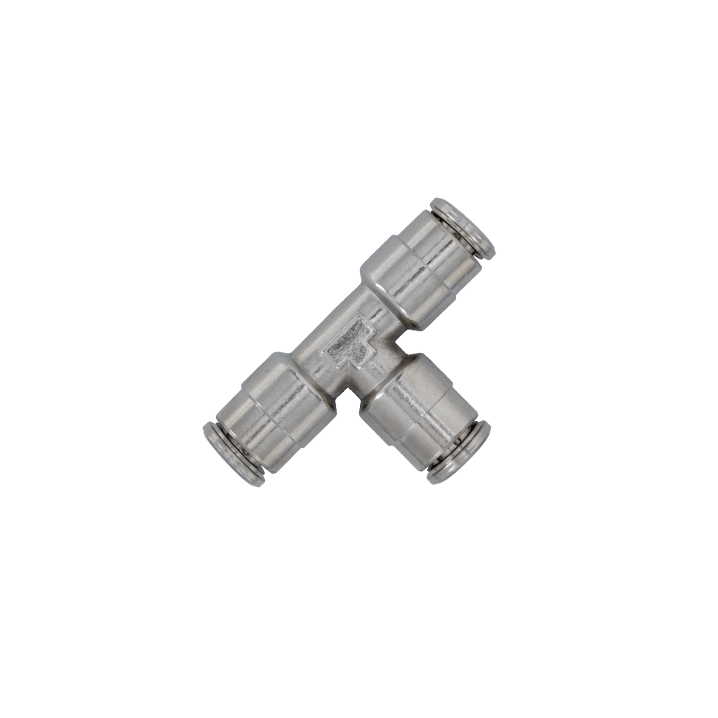 Flo Supply 1/4" Hose to 1/4" Hose Tee Union Fitting