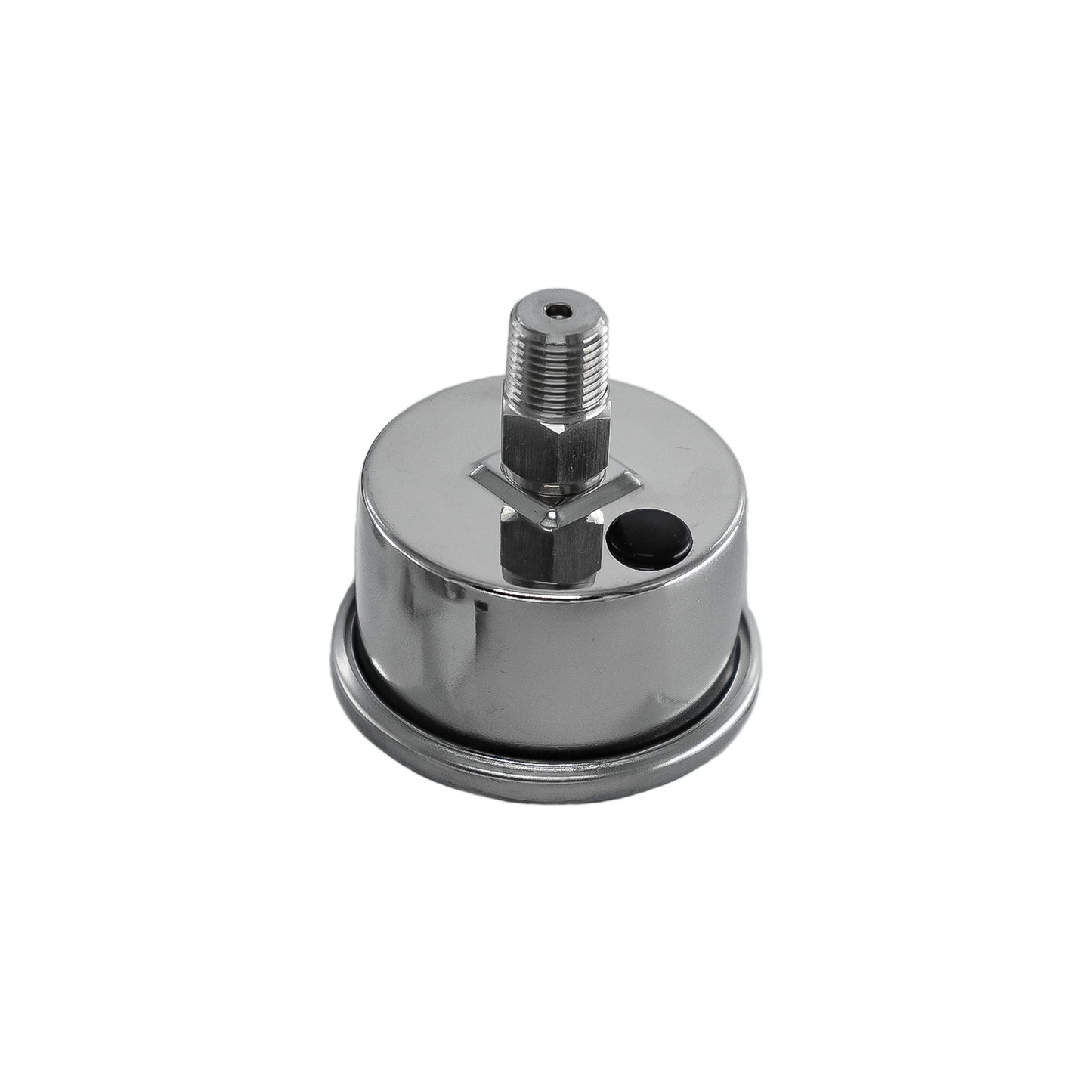Luminescent CO2 Pressure Gauge - Back Inlet / 0-600 PSI
