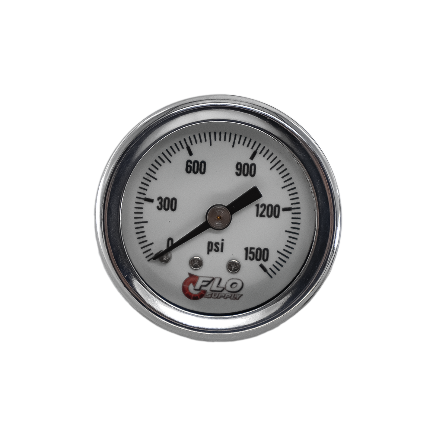 Luminescent CO2 Pressure Gauge - Back Inlet / 0-1500 PSI