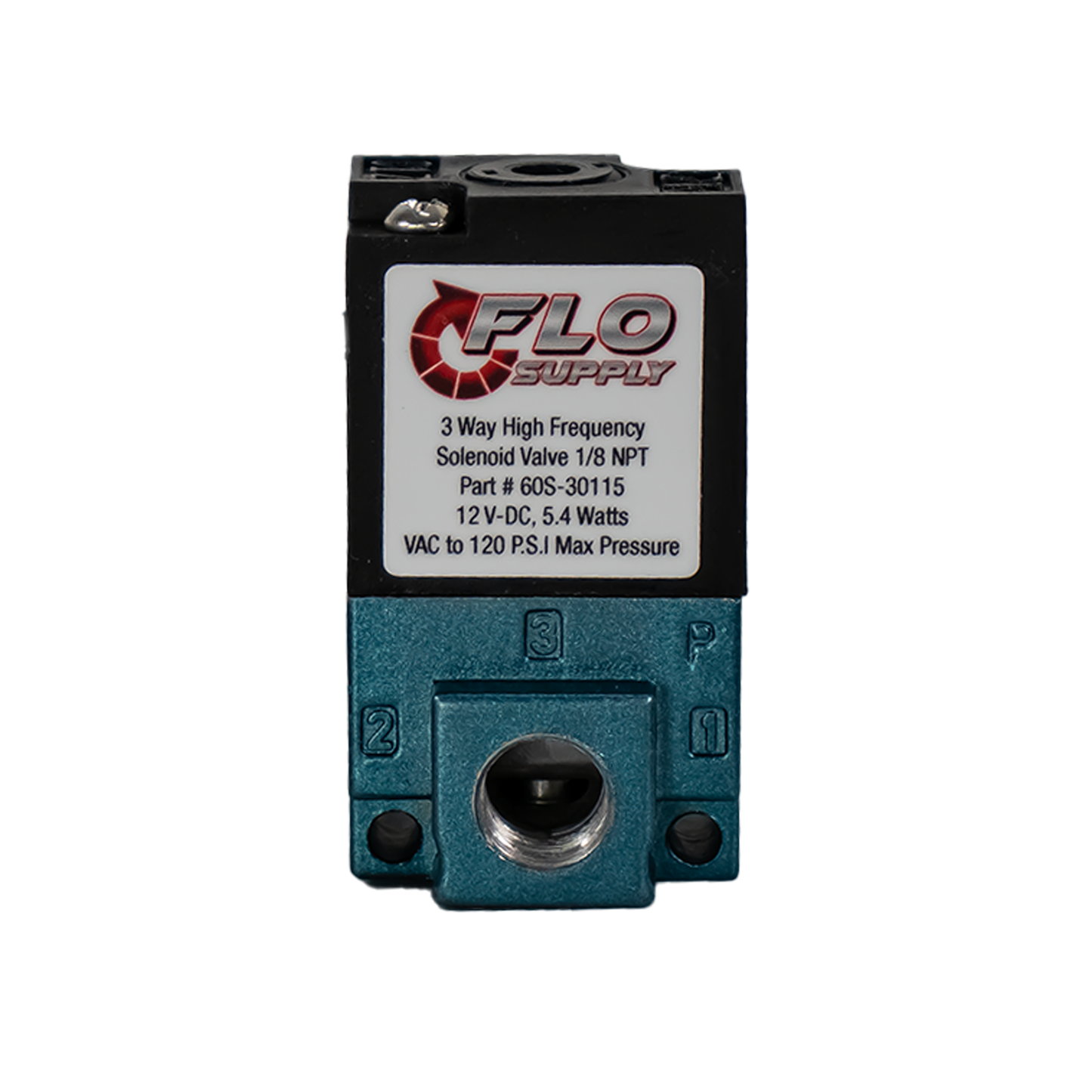 Flo Supply 3 Port Boost Control Solenoid Valve - (3/2 Valve)