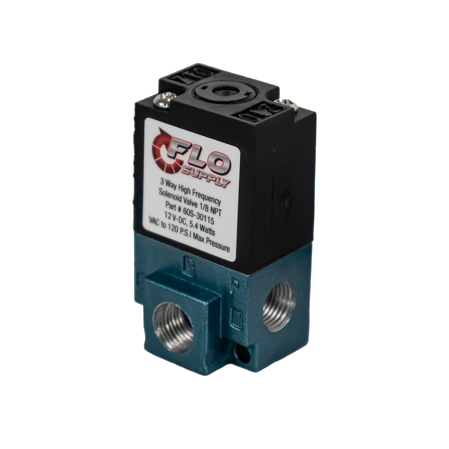 Flo Supply 3 Port Boost Control Solenoid Valve - (3/2 Valve)