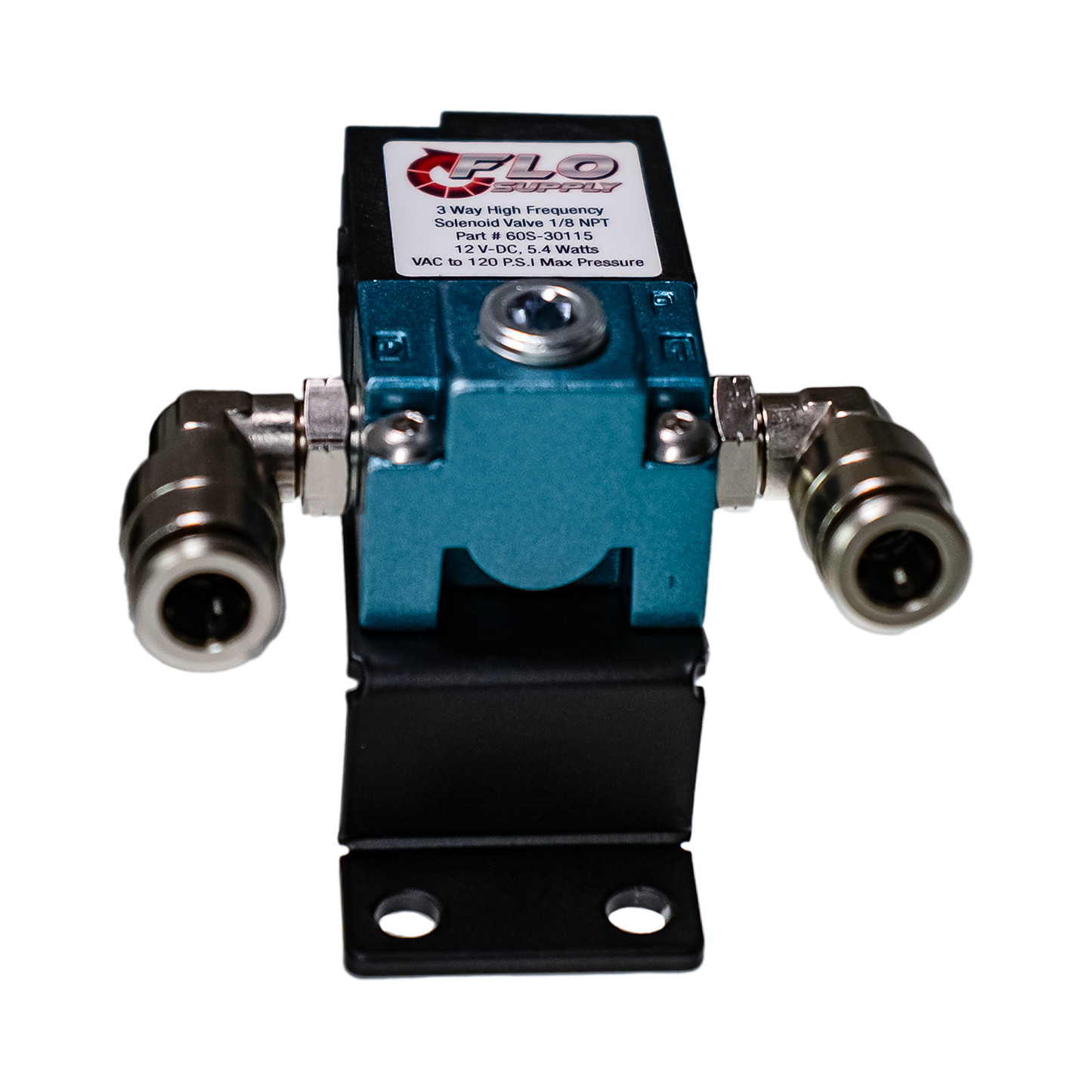 Single 3-Port Boost Control Solenoid Valve with Stepped Bracket & Fittings