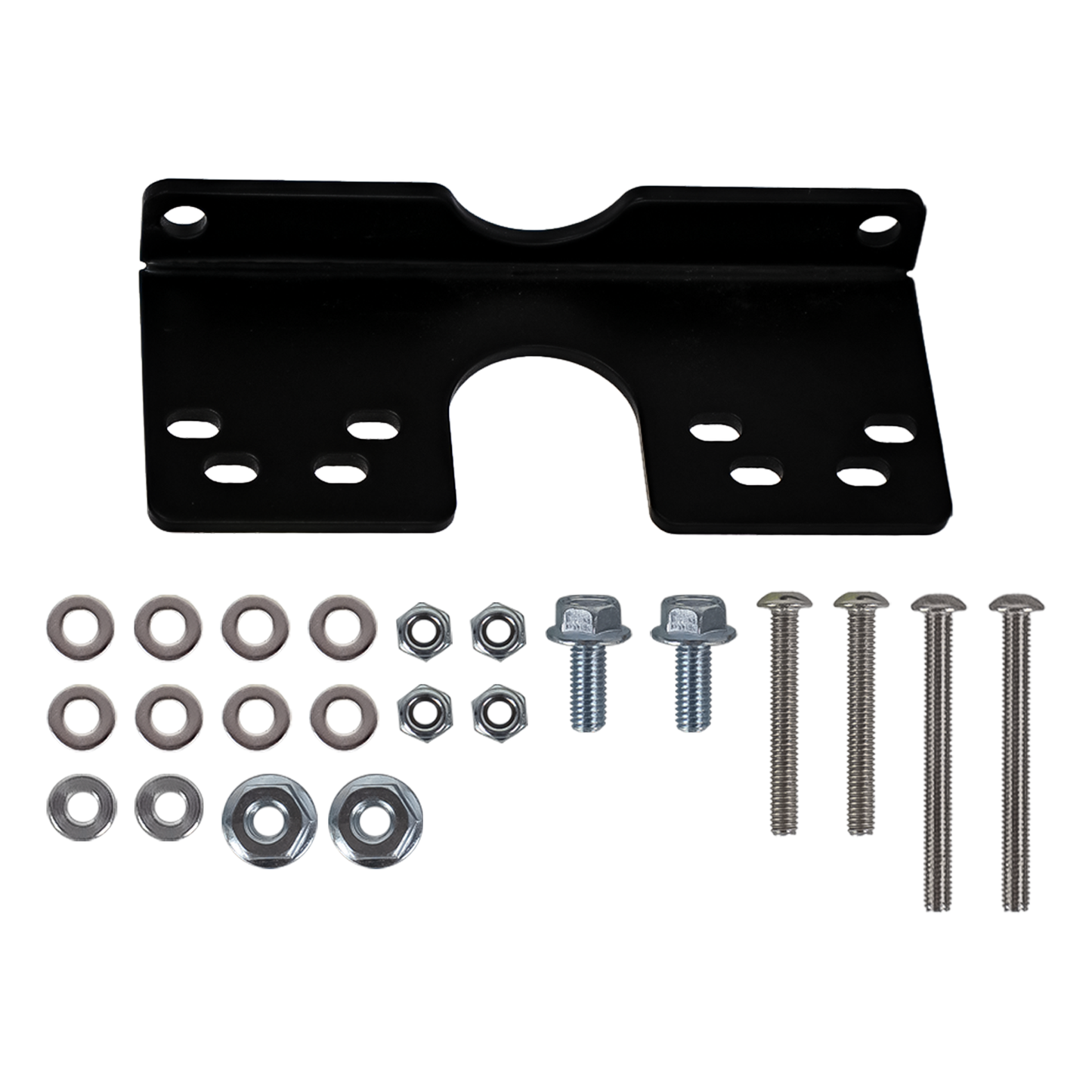Flo Supply 90 Degree Solenoid Bracket for Dual 4-Port Solenoid Valve