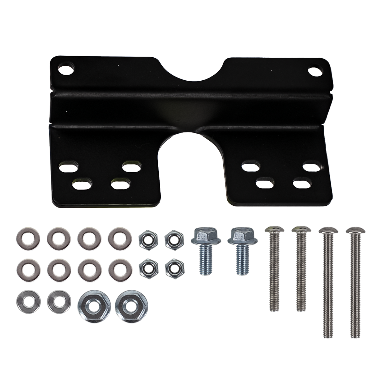 Flo Supply Stepped Solenoid Bracket for Dual 4-Port Solenoid Valve