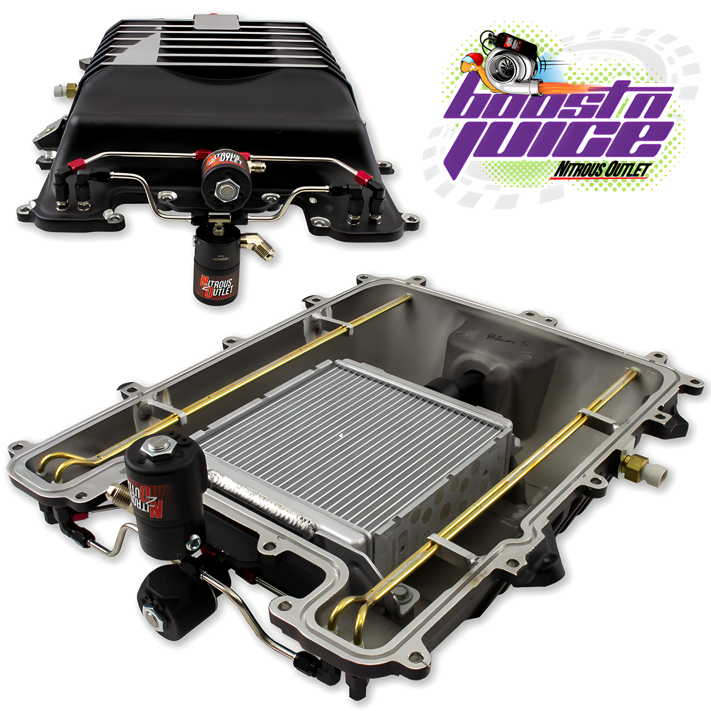 Blower Lid Spray Bar Nitrous System