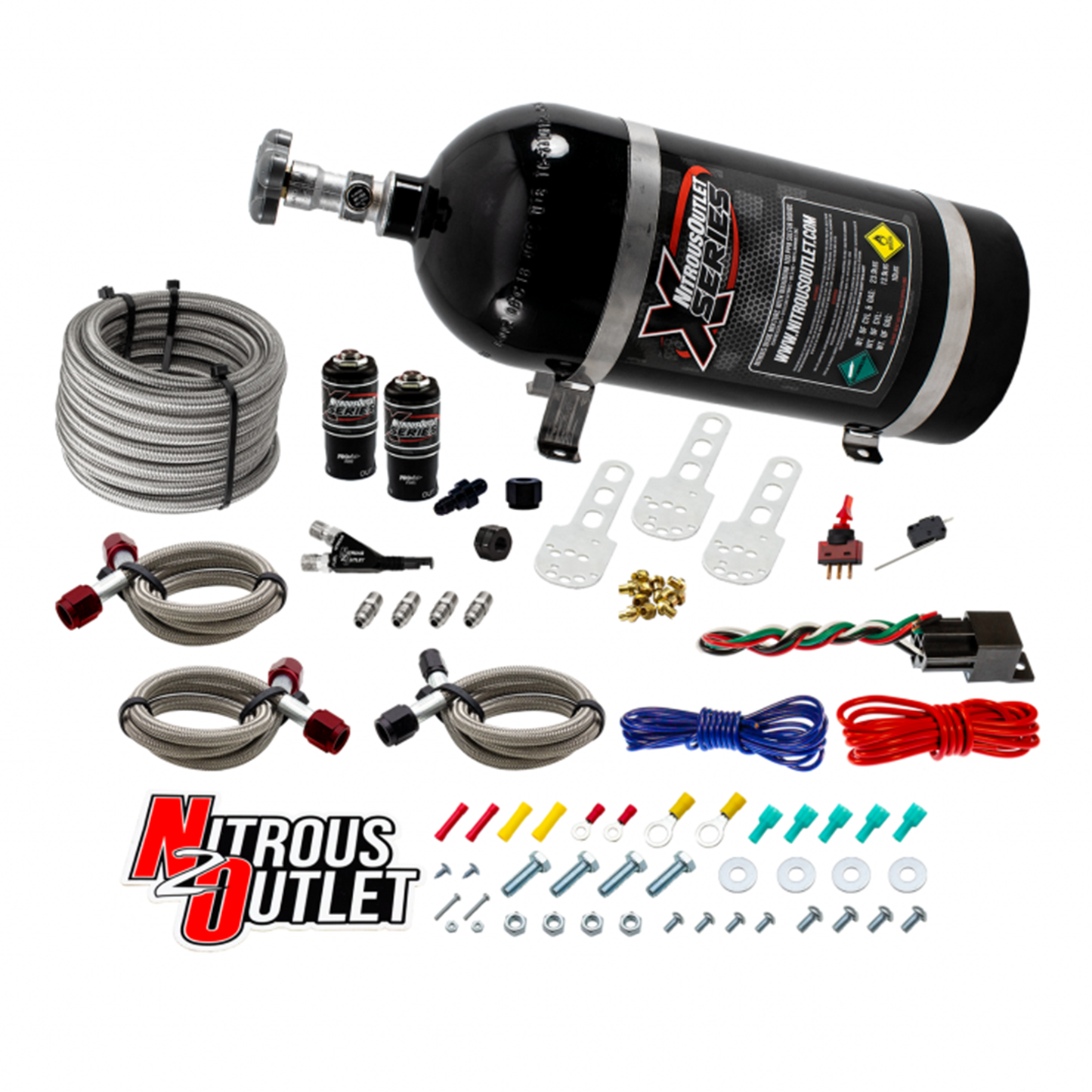 X-Series 2010-2020 5th & 6th Gen V6 Camaro Single Nozzle System