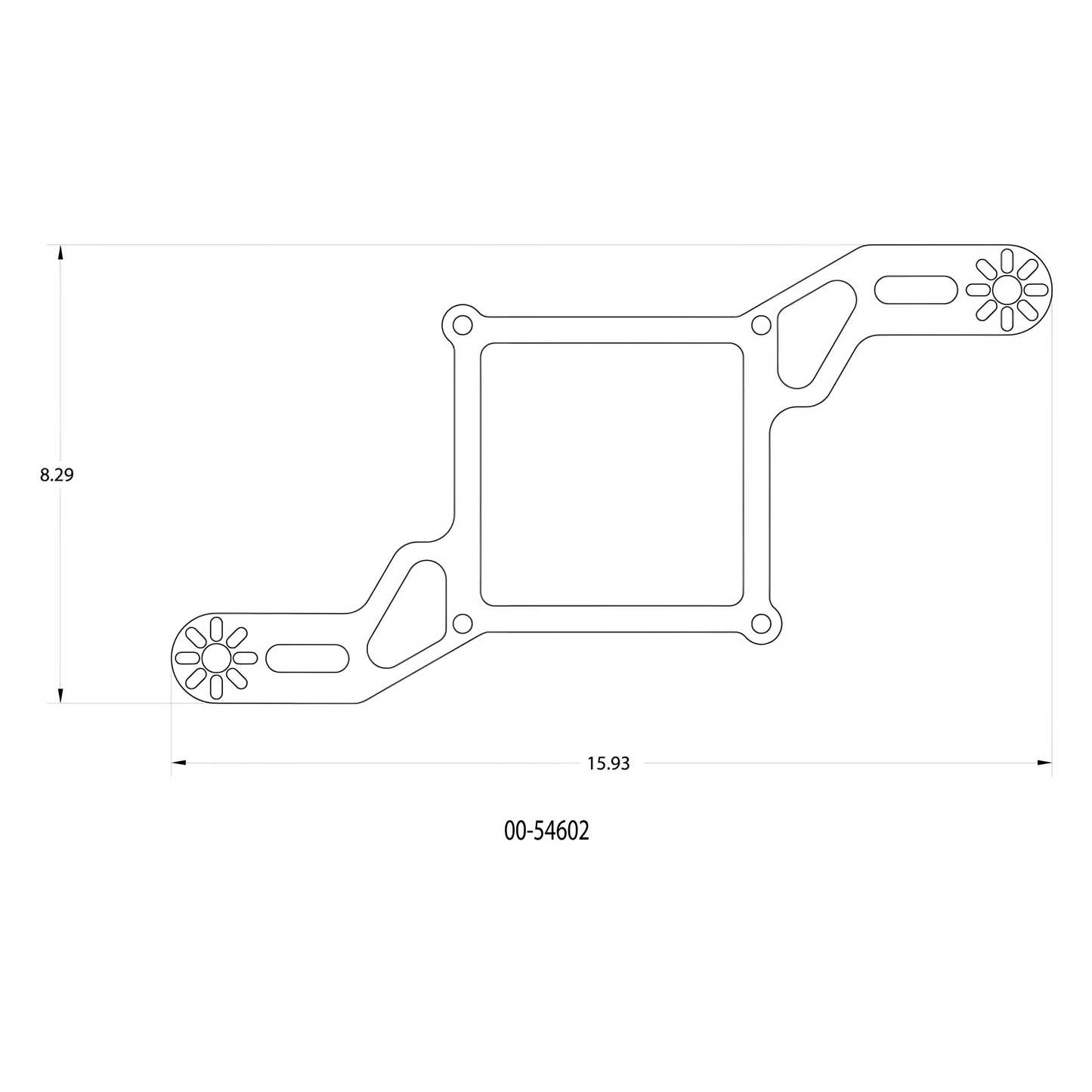 4500 Flange 2 Solenoid Offset Bracket