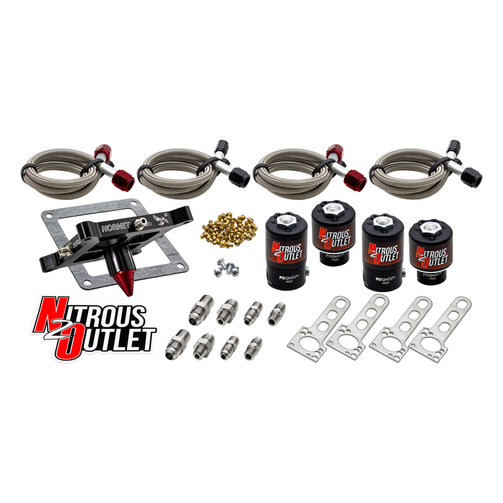 Hornet 3 4500 Dual Stage Solenoid Forward Conversion Kit - Two .122 Nitrous Solenoids/Two .177 Fuel Solenoids