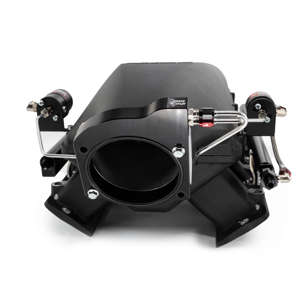 GM 102mm Texas Speed Titan LR-T, SR-1, SR-3, SR-7 Intake Hard-line Plate System - Gas/E85 (5-55psi)(50-200HP)