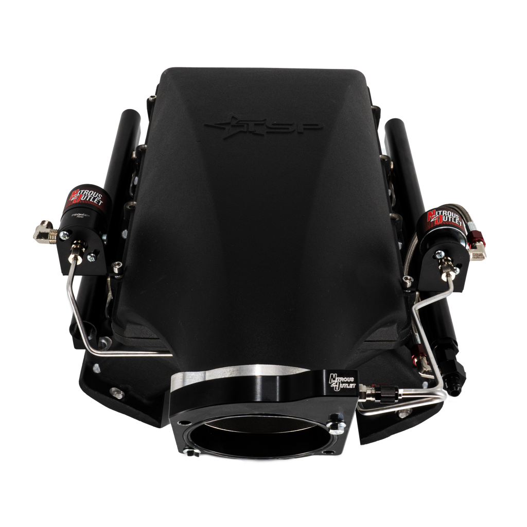 GM 102mm Texas Speed Titan LR-T, SR-1, SR-3, SR-7 Intake Hard-line Plate System - Gas/E85 (5-55psi)(50-200HP)