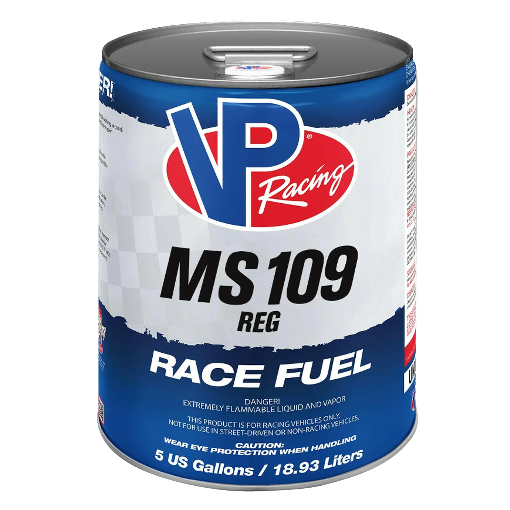 MS-109 REG Unleaded Race Fuel - 5 Gallon Pail **Pick-Up Only