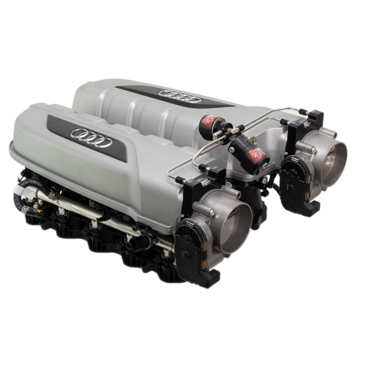 2008-2019 Lamborghini Gallardo / Huracan, 2009-2015 Audi R8 Hard-Line Plate System - Gas/E85 (5-55psi)(70-200HP)