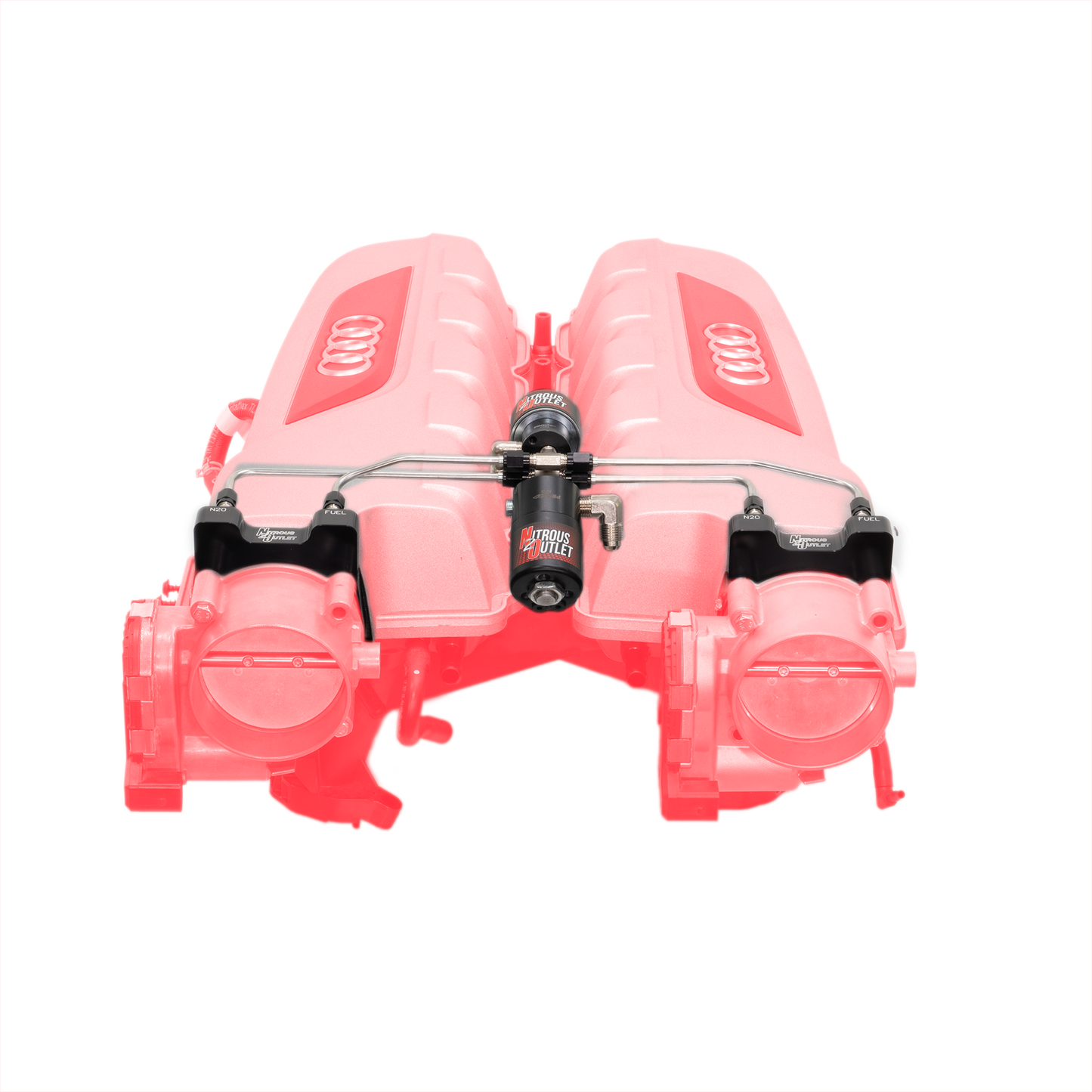 2008-2019 Lamborghini Gallardo / Huracan, 2009-2015 Audi R8 Hard-Line Plate System - Gas/E85 (5-55psi)(70-200HP)