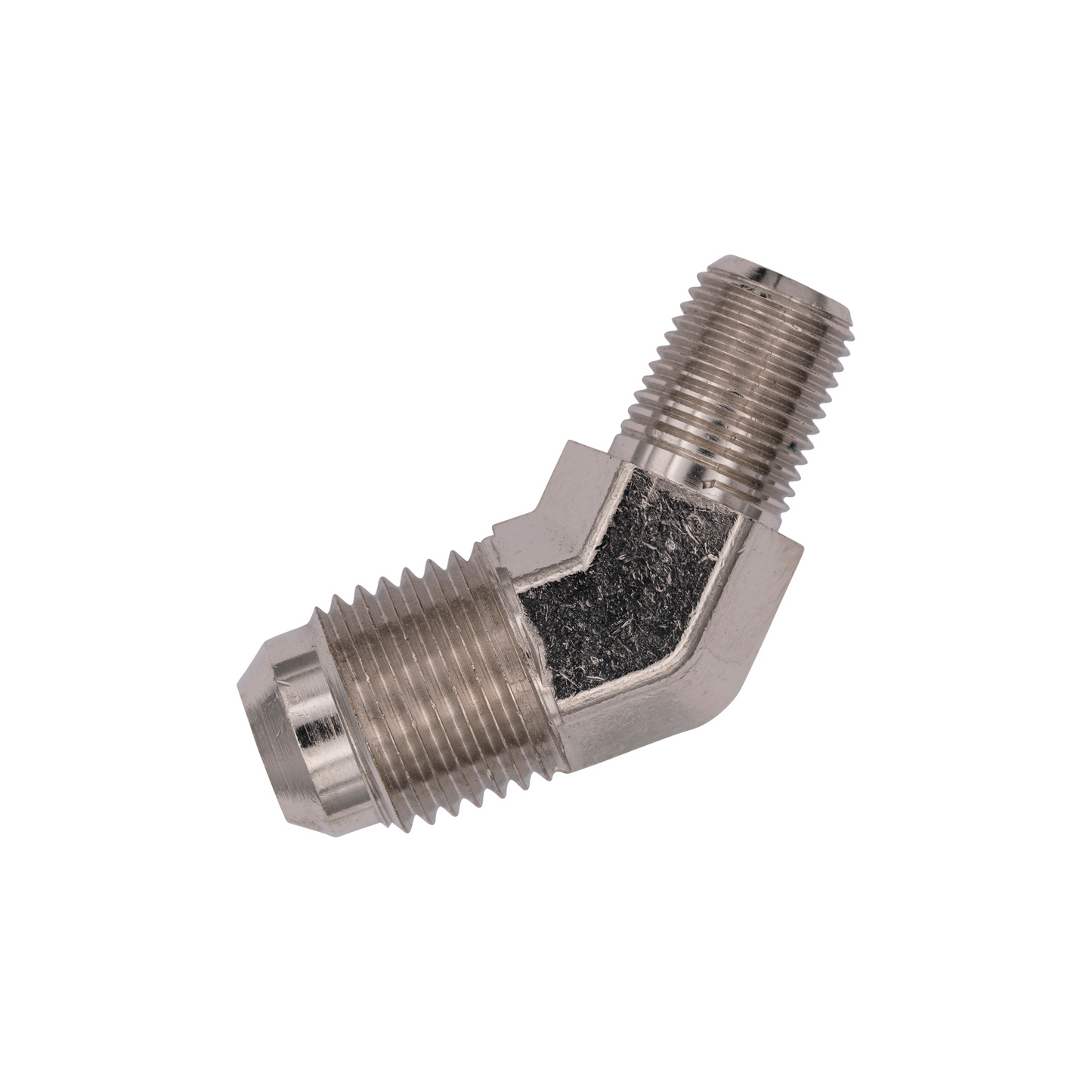 1/8" NPT x 6AN 45 Degree Fitting - Male /Male