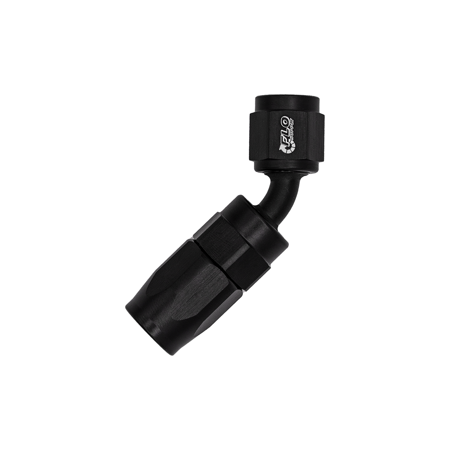 AN EZ Connect 45 Degree Swivel Hose End
