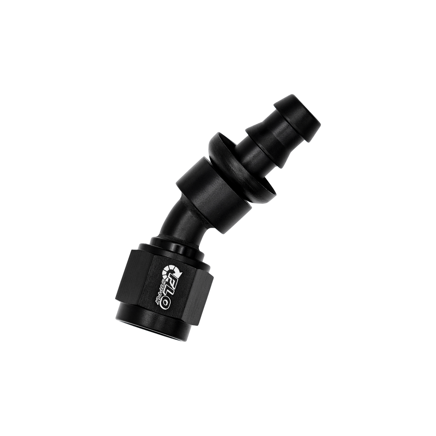 AN Push-On 30 Degree Swivel Hose End