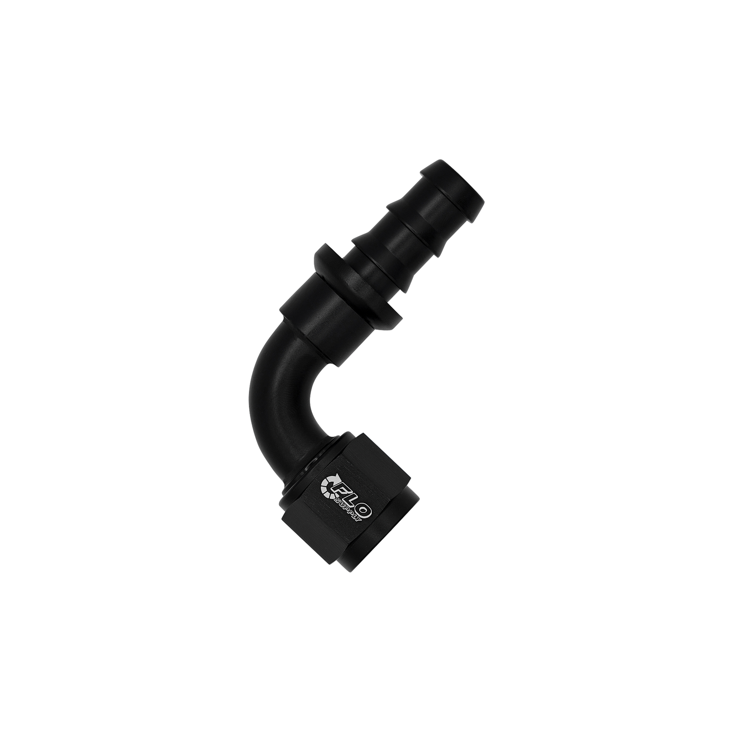 AN Push-On 90 Degree Swivel Hose End