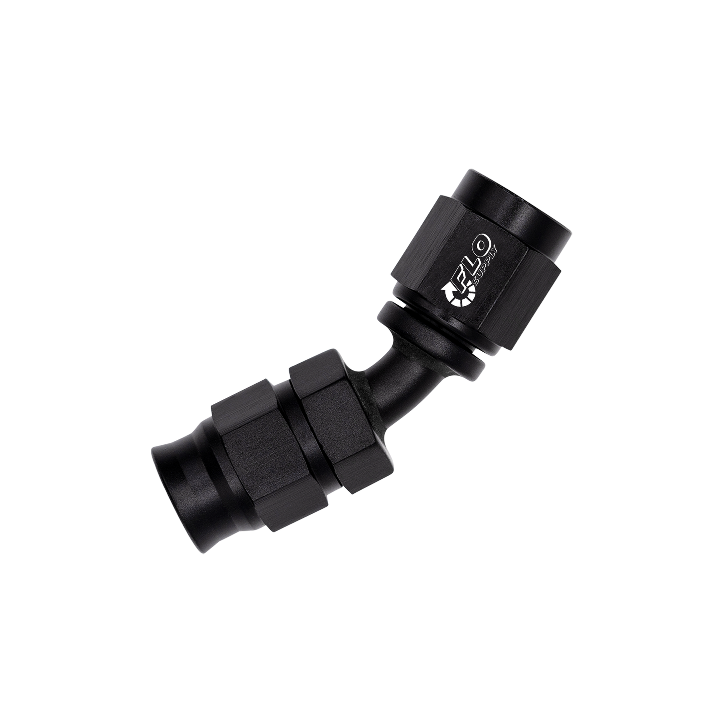 AN PTFE 30 Degree Swivel Hose End