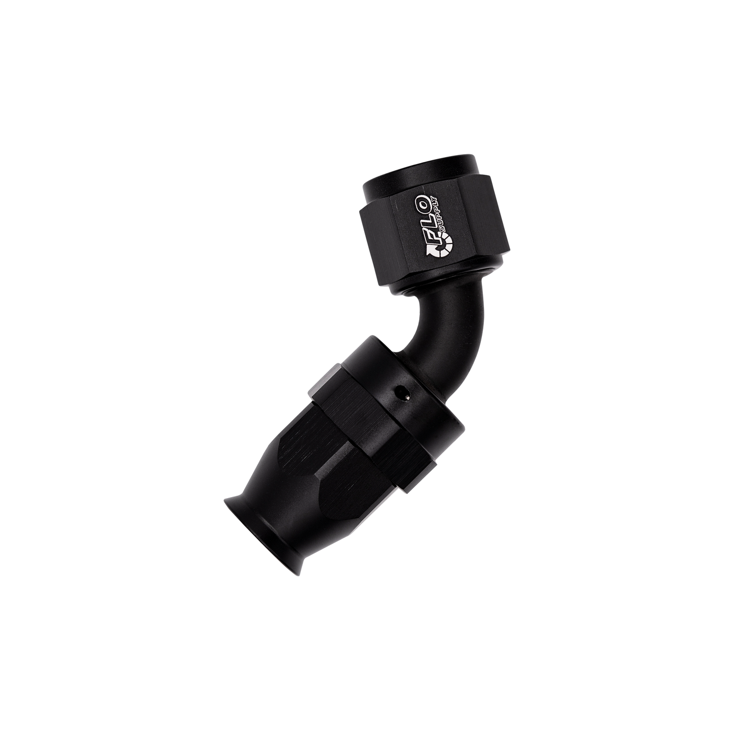 AN PTFE 60 Degree Swivel Hose End