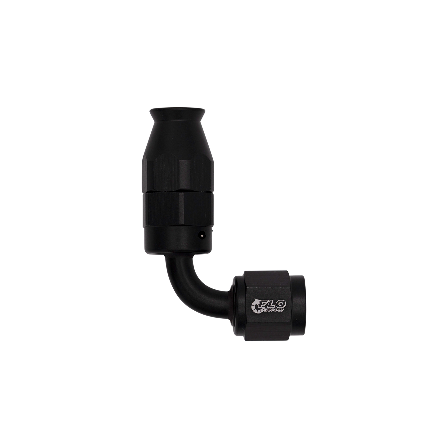 AN PTFE 90 Degree Swivel Hose End