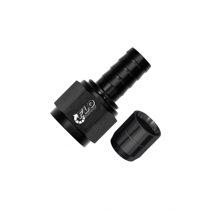 AN Crimp Straight Swivel Hose End