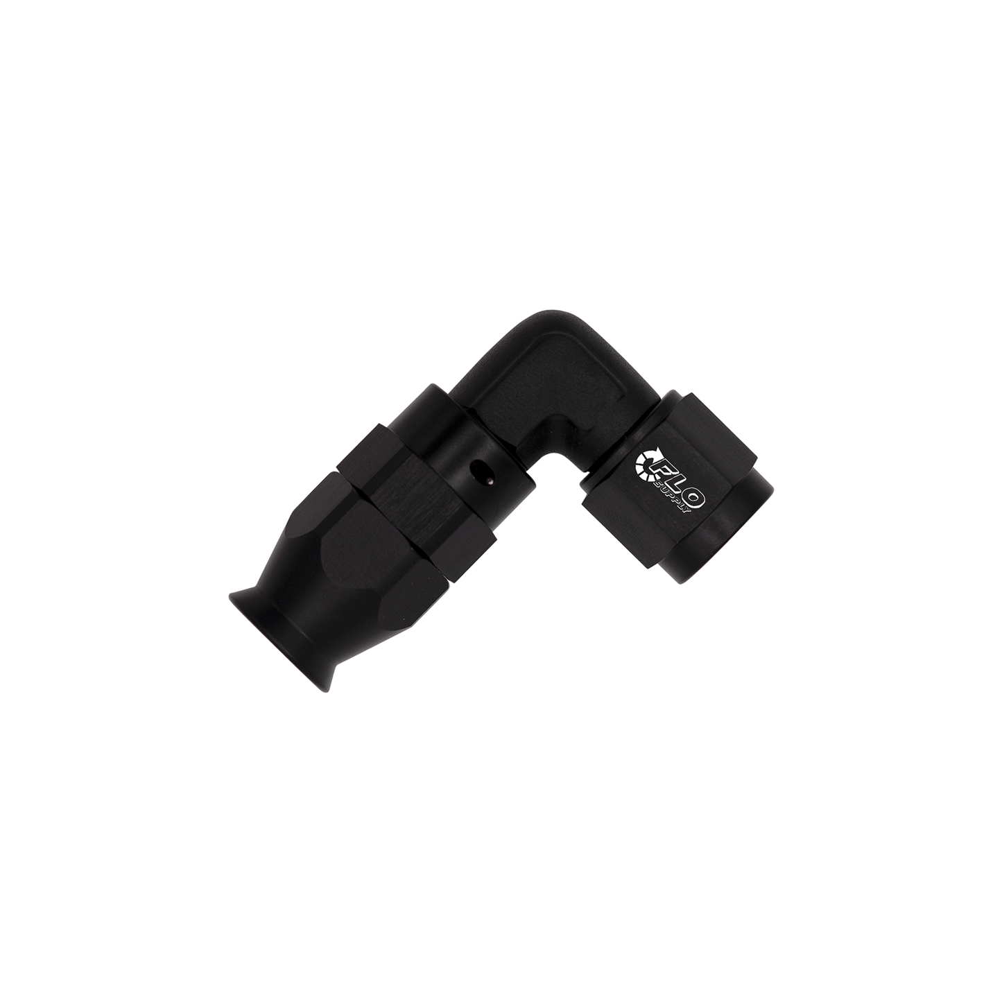 AN PTFE 90 Degree Swivel Forged Hose End