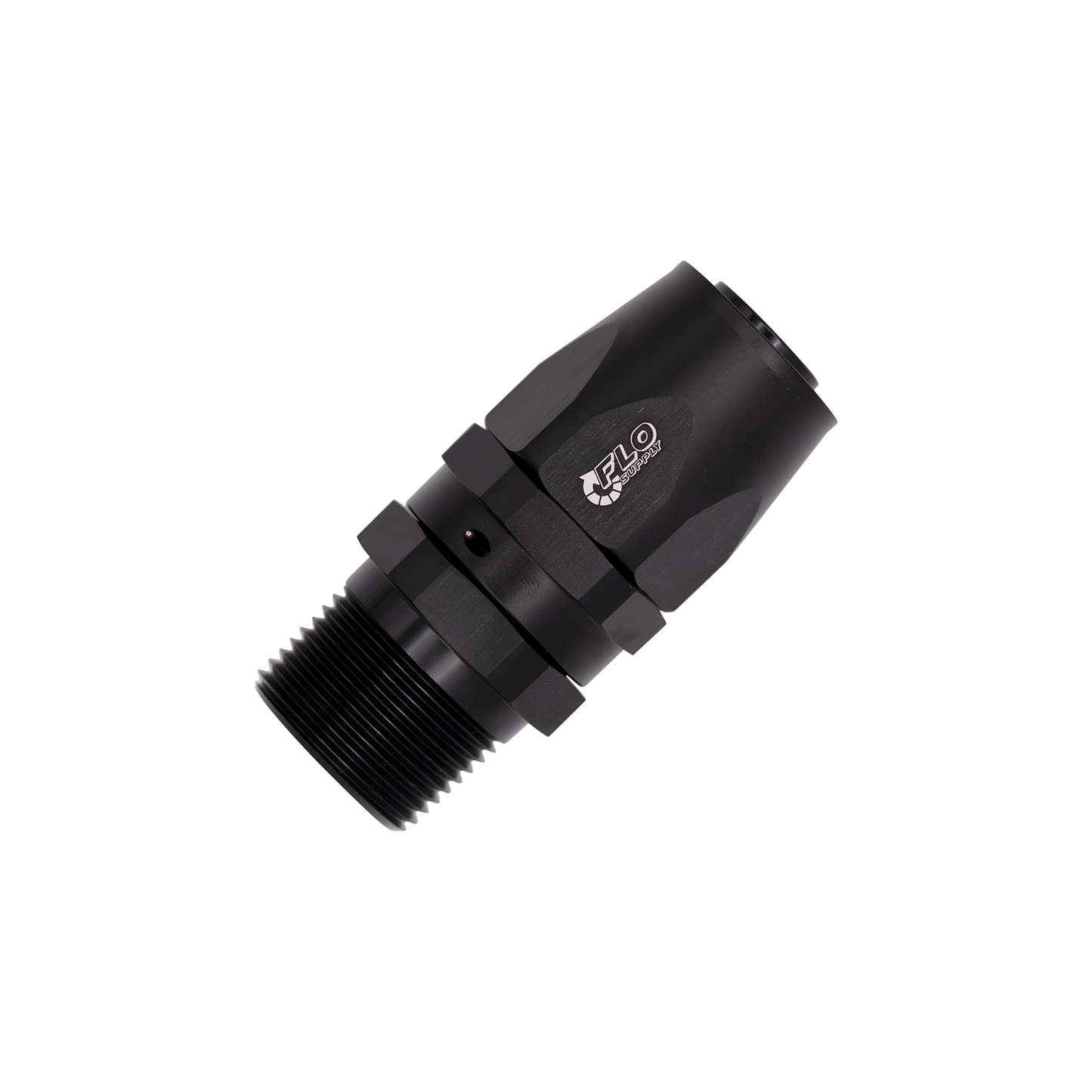 NPT To AN EZ Connect Forged Straight Swivel Forged Hose End