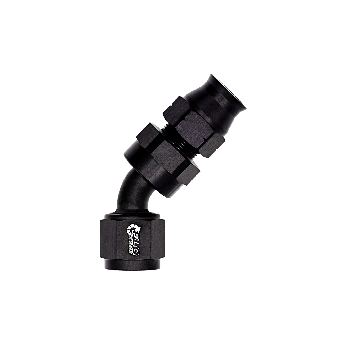 Tube To AN Female Adapter - 45 Degree