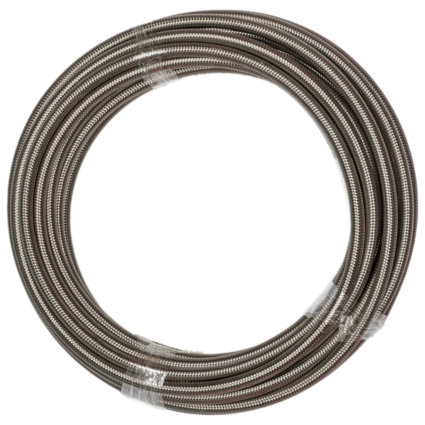 Stainless Steel Braided Hose - Synthetic Rubber Liner - Per Foot