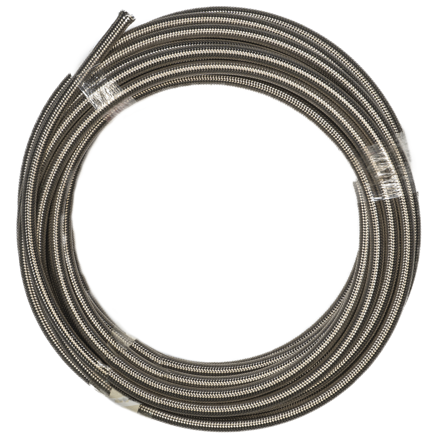 Stainless Steel Braided Hose - PTFE Liner - Per Foot