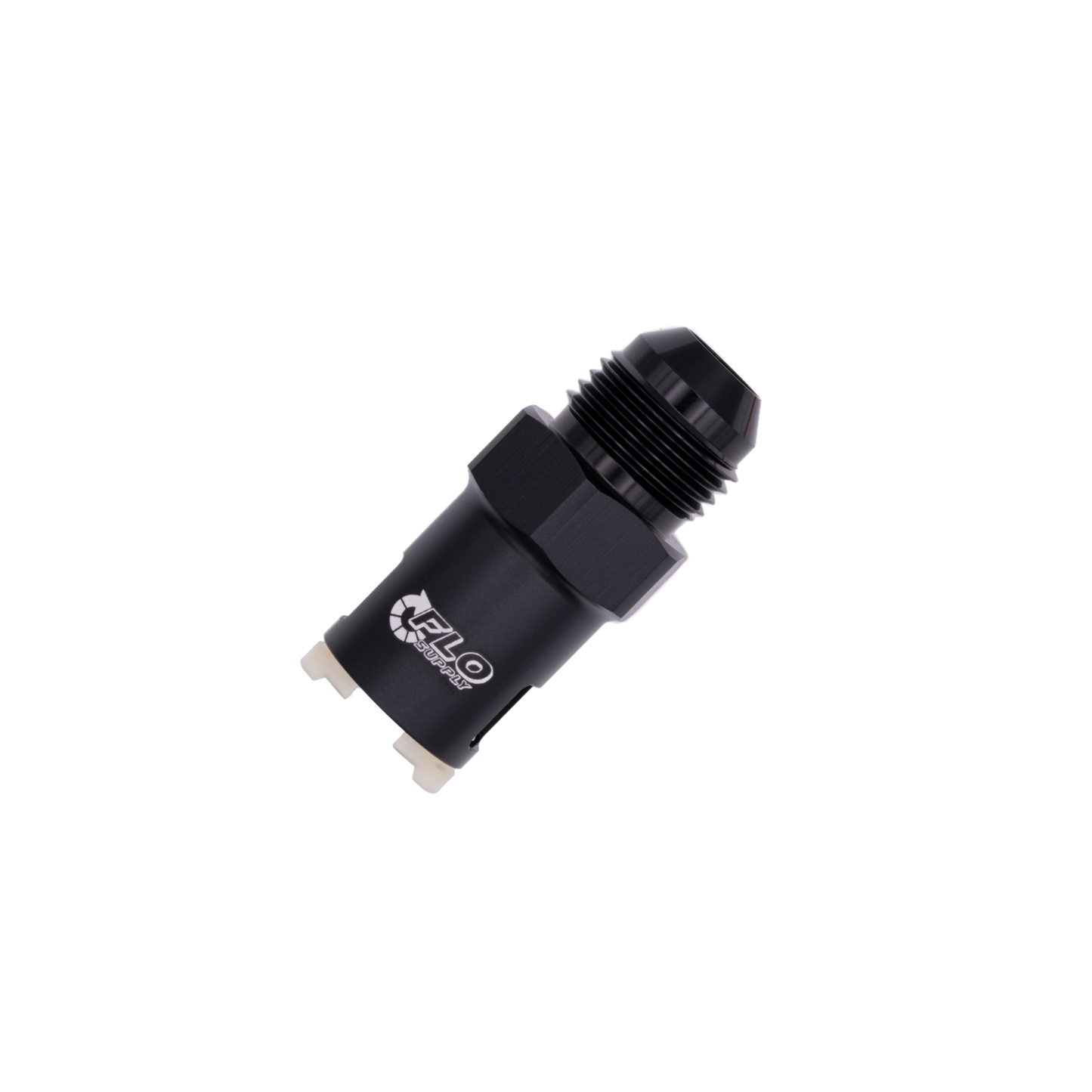 8AN x 3/8" Spring Lock Fuel Adapter - Male/Female