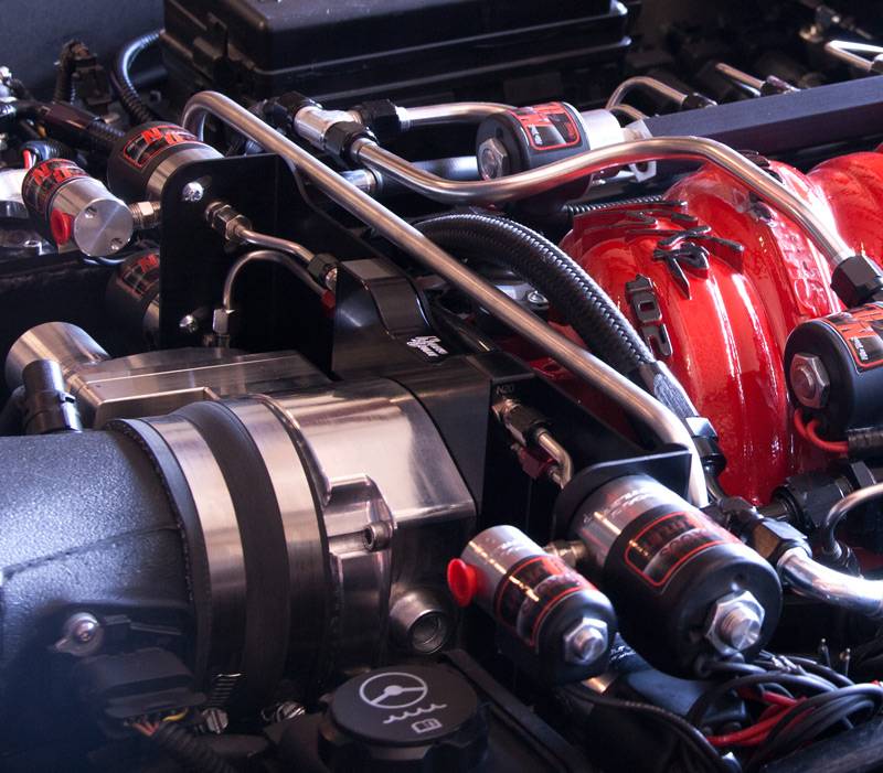 FAST 102mm Dual Stage Solenoid Bracket (Mounts on sides of TB)